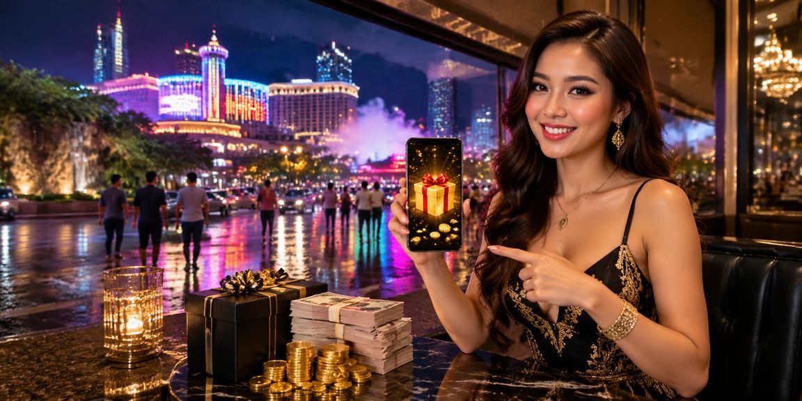 Pengguna mudah alih mengakses kasino VIP qq1221 dari Genting Highlands dengan telefon pintar
